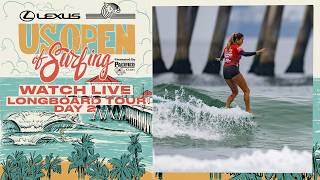 🔴 LIVE - Lexus US Open of Surfing presented by Pacifico 2026 - Day 2 - Longboard Tour