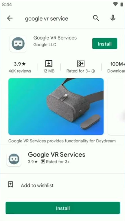 Google VR Services app not download problem solved google play store YouTube
