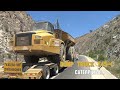 TRANSPORTANDO CAMION ARTICULADO 745-C CAT