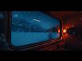 Night Train Through Frozen Mountains | 2 Hour Focus & Study Ambience