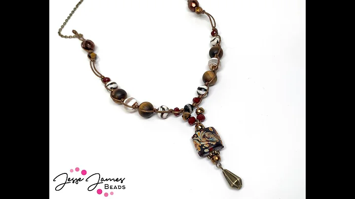 How To Macrame Leather - Necklace by Sara Ellis