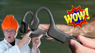 BONE CONDUCTION waterproof mp3 player - SWIM HEADPHONES