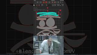 Blender Straighten UVs vs Blender to RizomUV #mayatutorial #modelingtips #3dmodeling