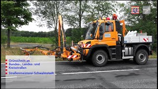 Grünschnitt mit Martin Schwalm - Straßenwärter bei Hessen Mobil