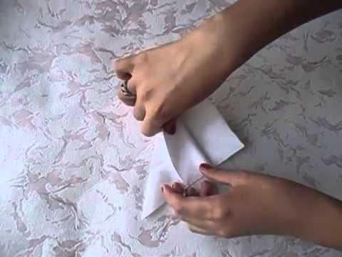 Как сделать салфетку-конфетницу из бумаги, салфетка в форме сердца оригами, мастер-класс