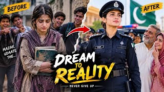 👮‍♀️ Ghareeb Baap Ki Beti Ban Gayi Officer | Maa Baap Ka Bara Khwab Poora ❤️ 
