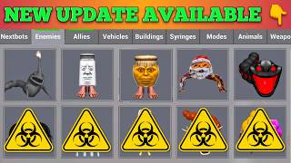 New Update Nextbots In Playground 1064 Add New Map enemies U0026 Allies