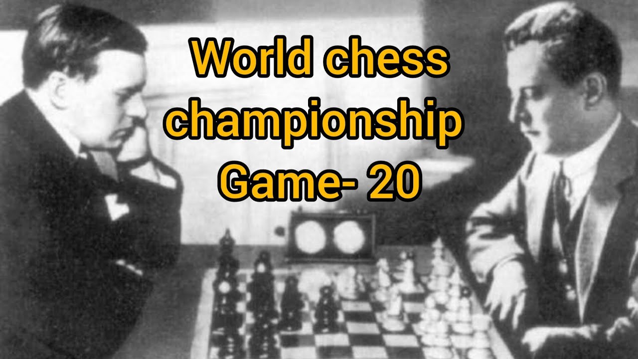 Alexander Alekhine vs Jose Raul Capablanca (1927) The Game to