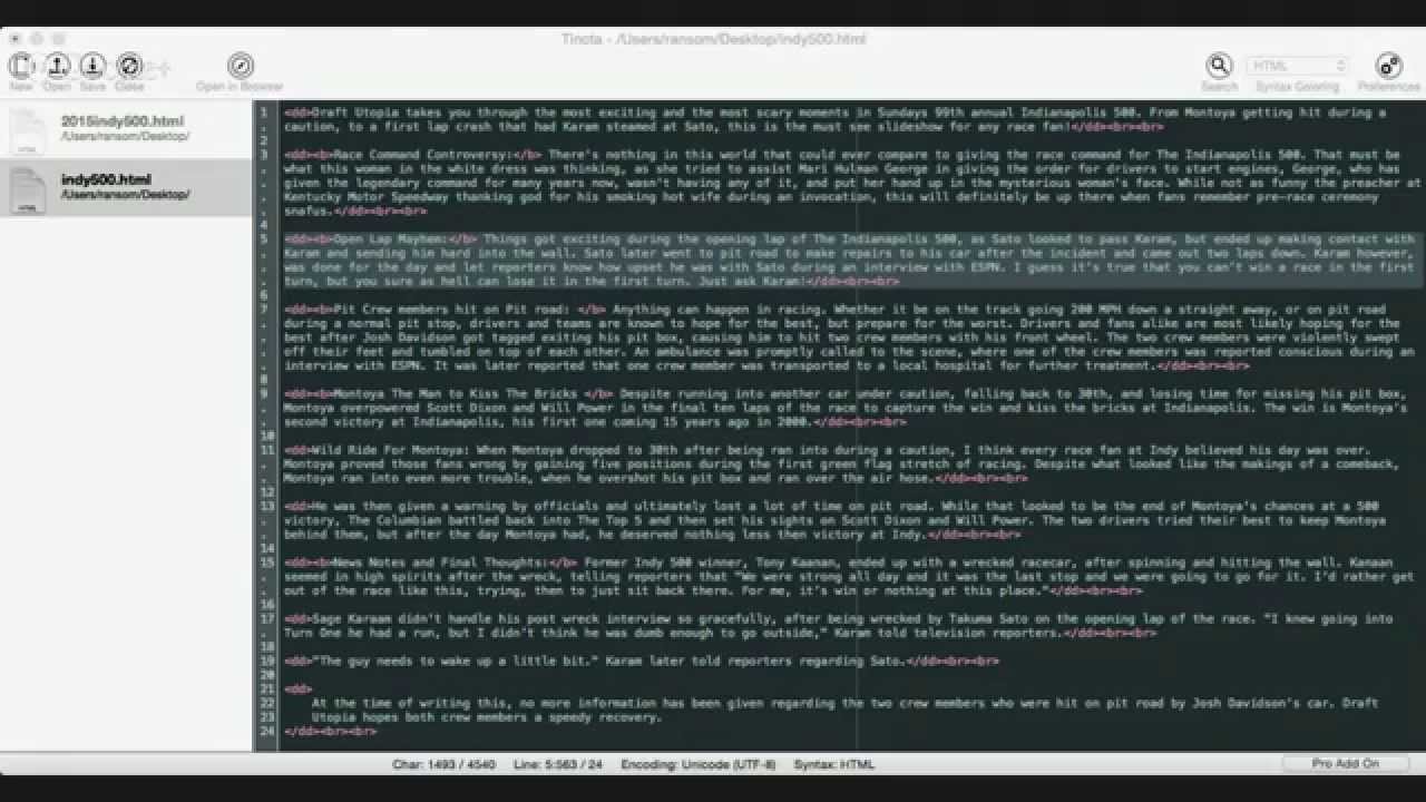 Editing Code - YouTube