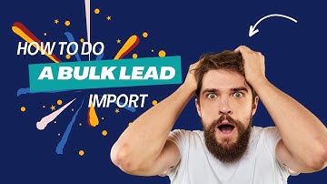 Bulk Lead Import Tips for KVCore