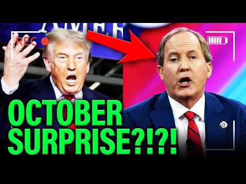 WSJ Drops October Surprise on Ken Paxton that Trump FEARED...
