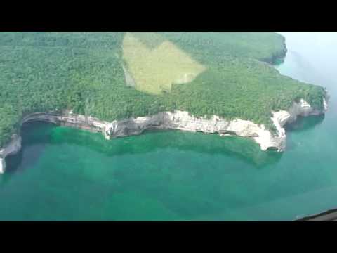 July2015 Fly out Video #4 - Pictured Rocks / Grand Portal