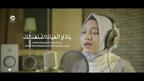 lirik sholawat ya thoyba (cover)-maitsa_azzahra..!!