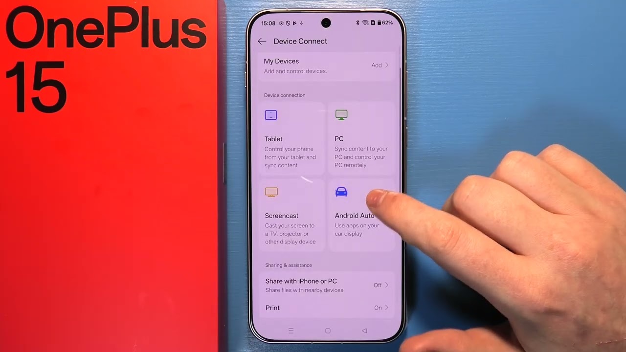 OnePlus 15 — как включить NFC