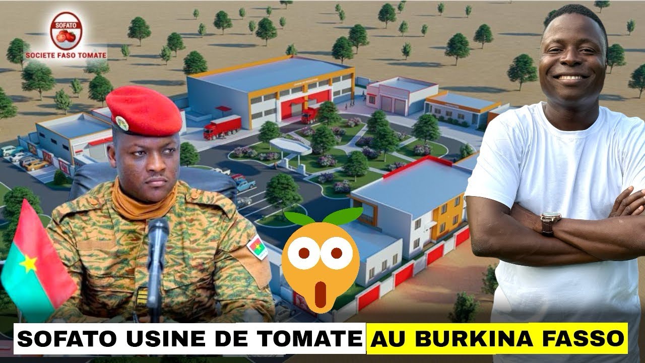 Sofato: L’usine de Tomate du Burkina Fasso est enfin opérationnelle.