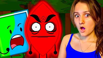 MY GIRLFRIEND Finally Watched BFDIA! (BFDIA Season 2 Episodes 1-13 FULL REACTION)