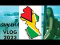 My trip to guyana 2023 vlog  vacation back home
