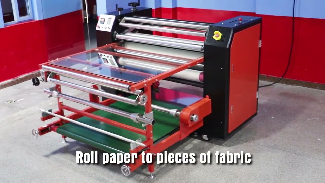 Big discount large format rotary heat press printing sublimation machine