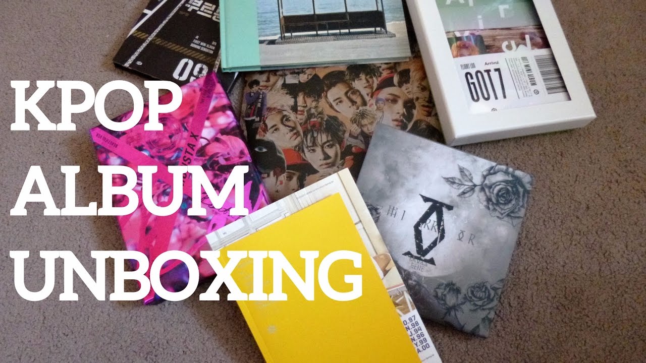 Kpop Album Haul + Unboxing (BTS, NCT, Astro + More)