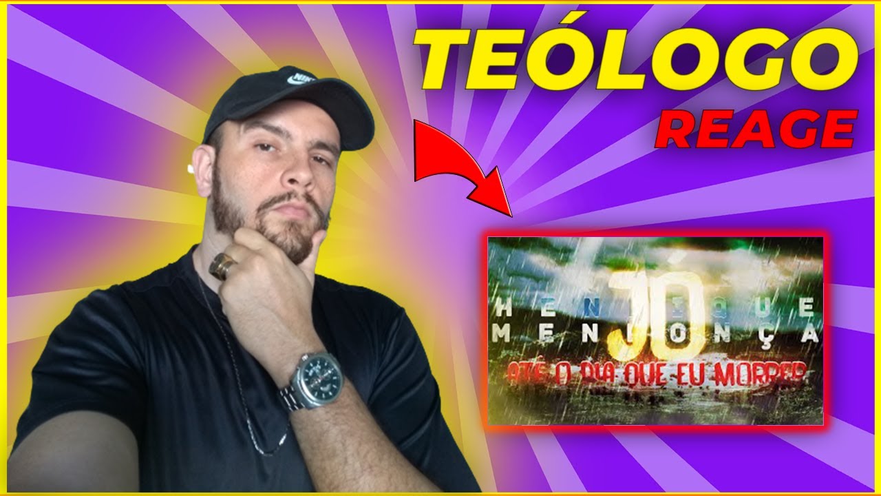 REACT - Rap de Jó - ATÉ O DIA QUE EU MORRER (CLIPE) I Henrique Mendonça By Márlon Alcântara