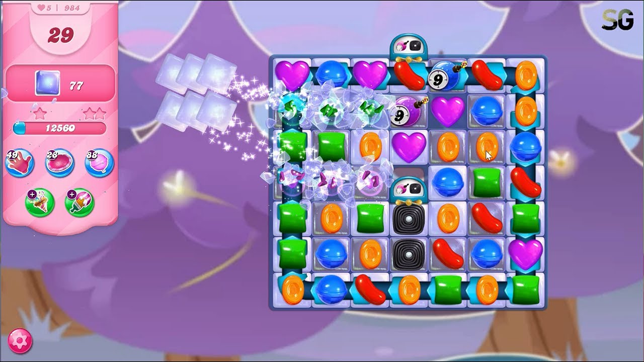Candy Crush Saga Level 984 (2021 Version)