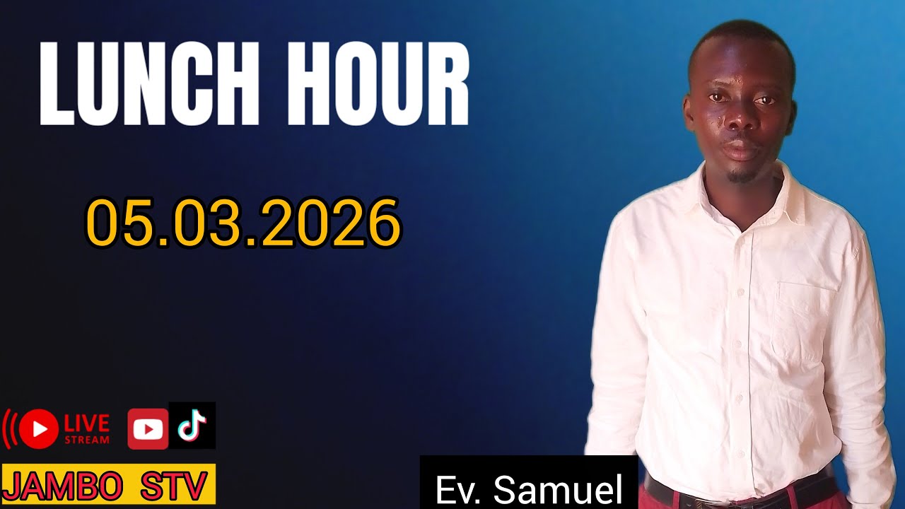 05.03.2026 || Lunch hour service || with Ev. SAMUEL || JAMBO STV