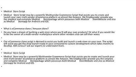 Medical Store Multi Vendor Shopping Script