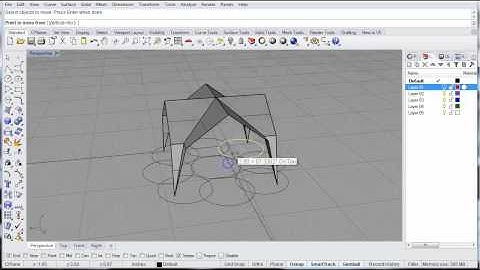 Projecting Curves on a Surface in Rhino
