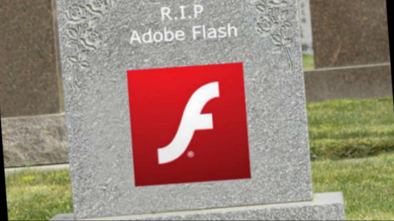 r.i.p adobe flash player... - YouTube