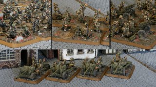How to Paint your Arnhem Paras for Flames of War using the Rubble Base set