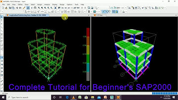 SAP2000 Tutorial For Beginners: Complete Tutorial