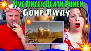 REACTION TO Five Finger Death Punch - Gone Away (Official Video) THE WOLF HUNTERZ REACTIONS