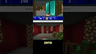 Wolfenstein 3D in Minecraft? I generated the maps.