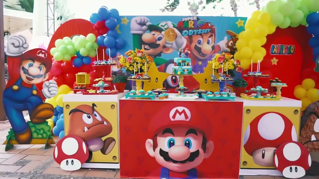FIESTA MARIO BROS DECORACIÓN @MAGICWORLD_DECORACIONES 🎈 Y SHOW INFANTIL @MAGICWORLDSHOWS 🎭ECUADOR