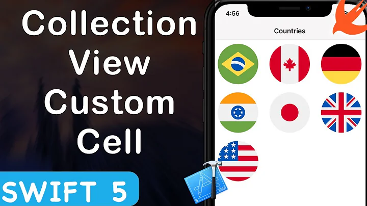 UICollectionView with Custom Cell Xcode 11 Swift 5