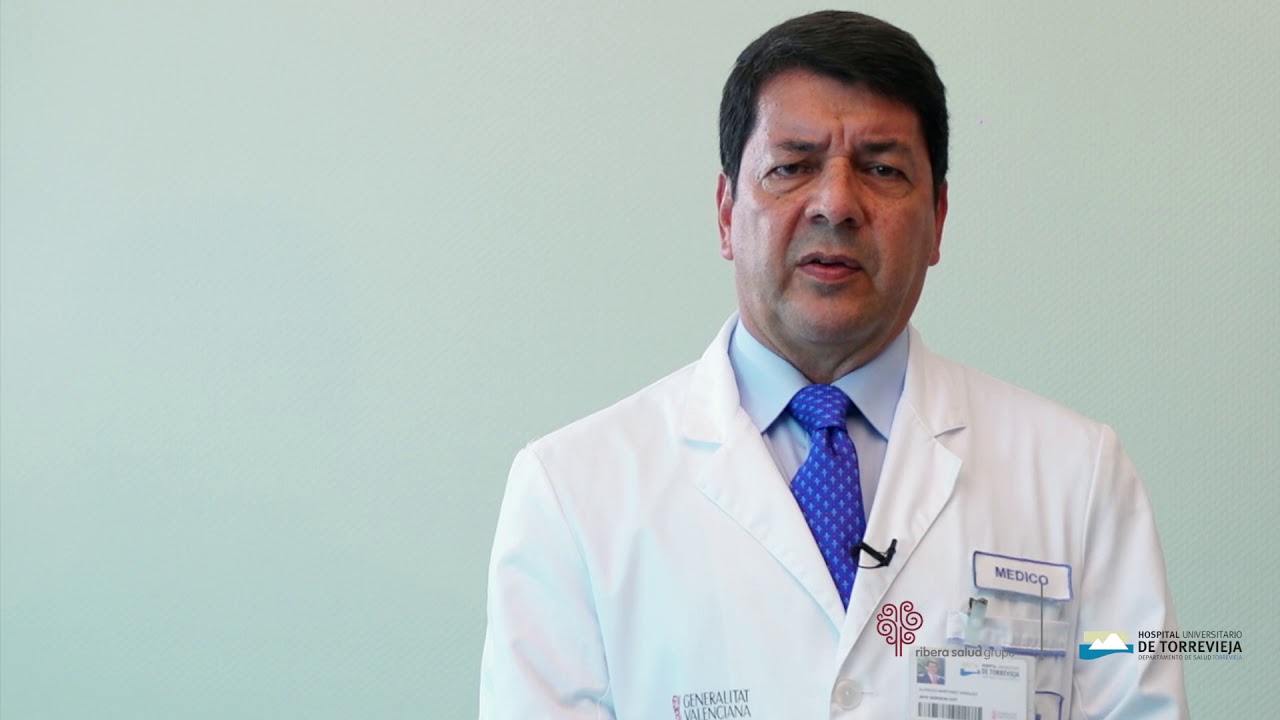 Alfredo Martínez, Jefe del servicio de Cirugía Ortopédica y