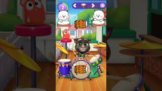 My Talking Tom 2 Became a Rockstar! 🥁🔥 | Epic Drumming #funny #talkingtom #mytalkingtom2