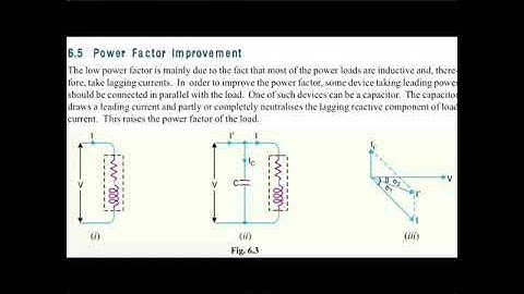 Power factor improvement methods EE-308 By Priyanka GPC Nagaur