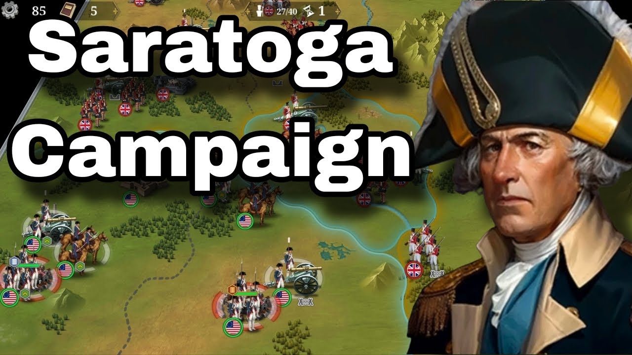 Saratoga Campaign (Declaration of Independence EW6) #europeanwar6 #saratoga #gates 