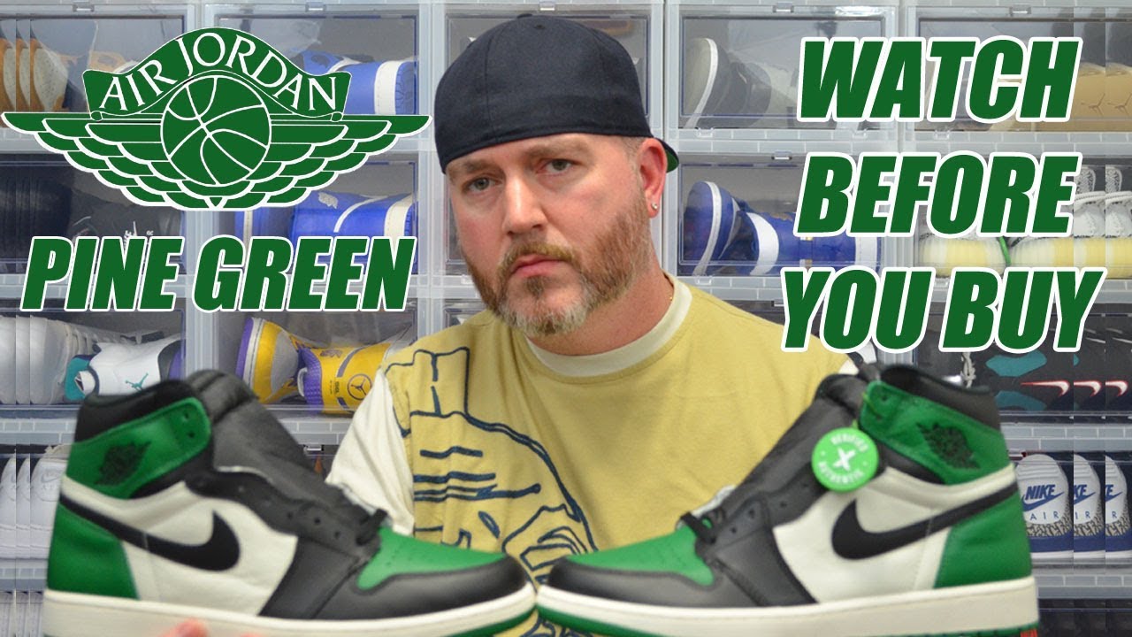 stockx jordan 1 pine green