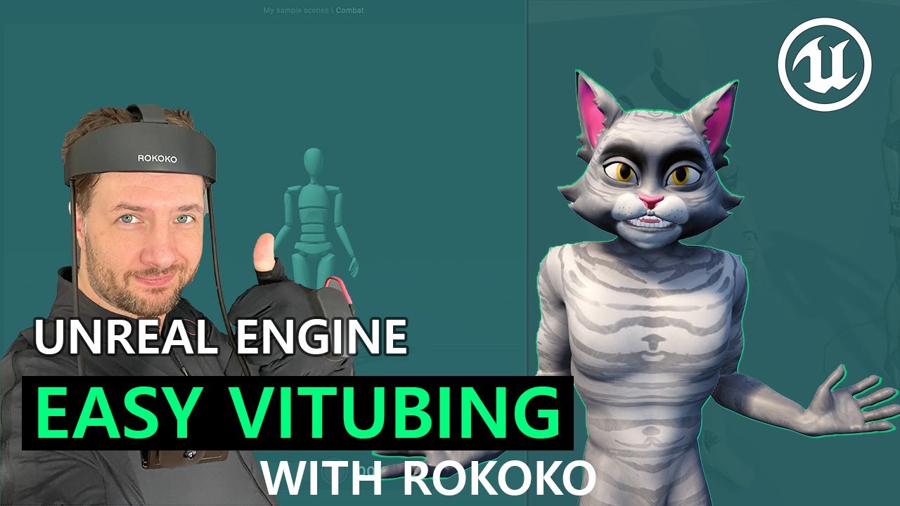 EASIEST Way to VTUBE in Unreal Engine 5 - Rokoko Indie Bundle - YouTube