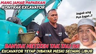 WOW INI FAKTANYA PENONTON BANYAK TAK TAU❗️GAJI EXCAVATOR MANG JAMAR ITU PAS PASAN \u0026 GINI HITUNGANNYA
