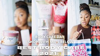 THE TOP BEST BODY CARE PRODUCTS OF 2021! BATH & BODY WORKS BODY CARE DAY SHOP WITH ME + HUGE HAUL