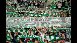 DAMDERBY 2023 | Hammarby vs Djurgården 1:0