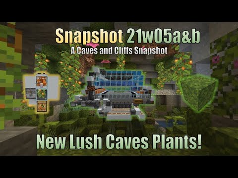 New Plants Glow Berry Farm And Moss Farms Minecraft Caves And Cliffs Snapshot 21w05a B Youtube New Plants Glow Berry Farm And Moss Farms Minecraft Caves And Cliffs Snapshot 21w05a B Youtube