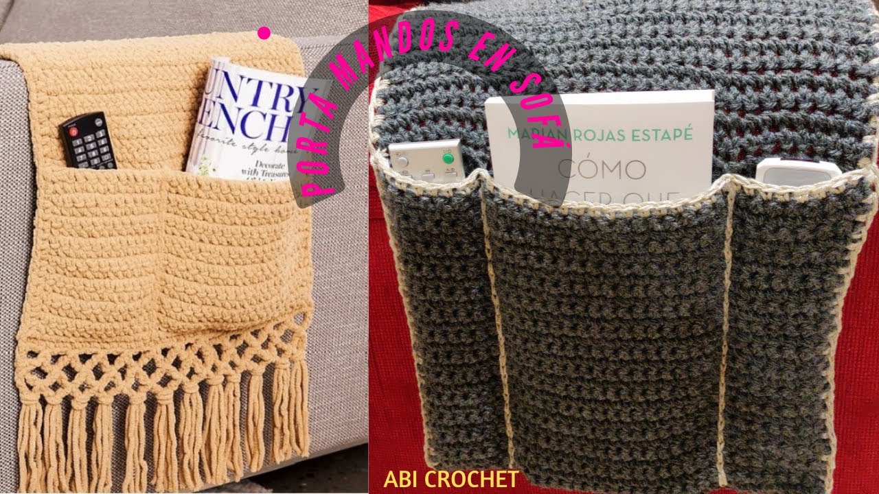 Como tejer porta mandos| control fácil 👌💯