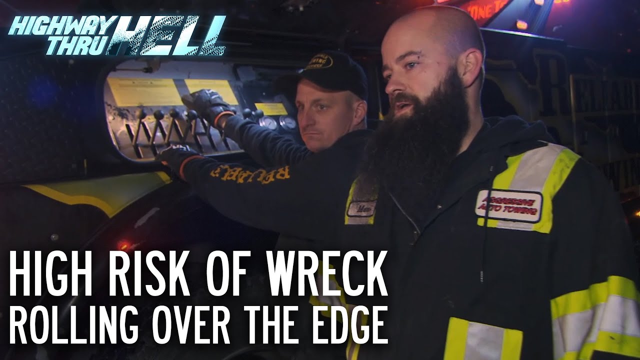 Risky Recovery on Narrow Road | Highway Thru Hell - YouTube