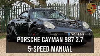 2006 PORSCHE CAYMAN 987 2.7 5-SPEED MANUAL