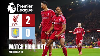 Liverpool 2-0 Aston Villa Özet & Tüm Ler Mo Salah Rekor Kırdı - Premier Lig