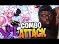LUFFY AND BONNEY COMBO ATTACK?! THE AMAZING DOUBLE SPREAD